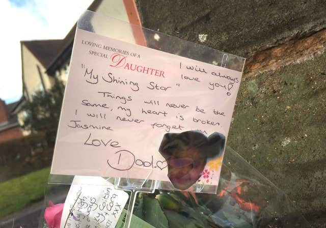 Jasmine Forrester's father pays tribute to his 'shining star' (Matthew Cooper/PA)