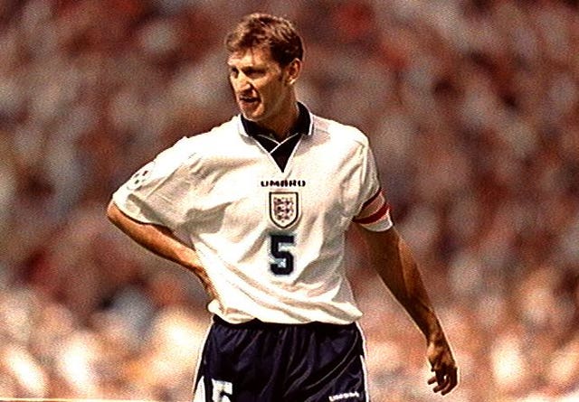 The Euro 96 honour went to Tony Adams