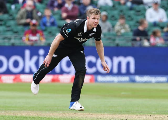 James Neesham starred for New Zealand (Mark Kerton/PA)