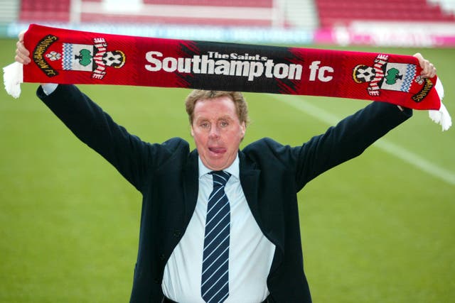 Redknapp was Southampton boss for a year between stints with Portsmouth (Chris Ison/PA).