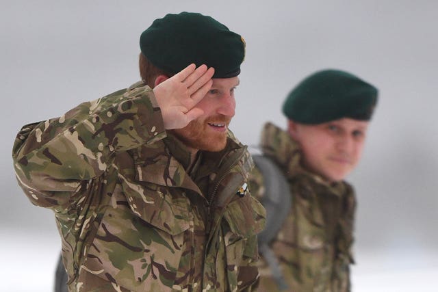 Duke of Sussex visits Exercise Clockwork