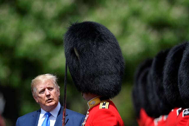 President Trump state visit to UK – Day One