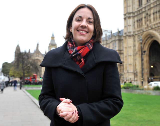 Former Scottish Labour leader Kezia Dugdale revealed she received three death threats in six years (Nick Ansell/PA)