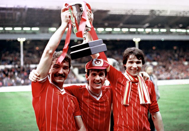 Liverpool beat Manchester United in 1983 to make it three League Cup wins in a row