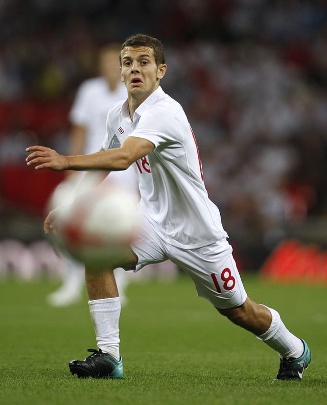 Wilshere on his England debut against Hungary
