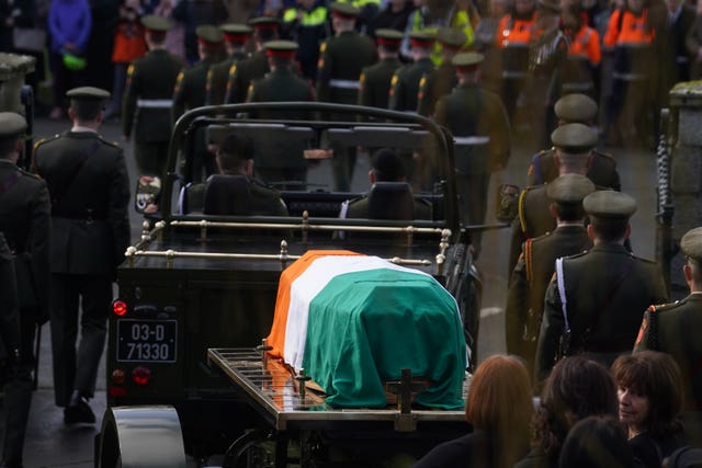 John Bruton funeral