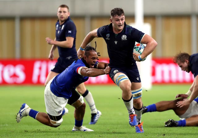 Jamie Ritchie took his chance during Scotland's win over Samoa after John Barclay was dropped in the wake of the Ireland defeat.