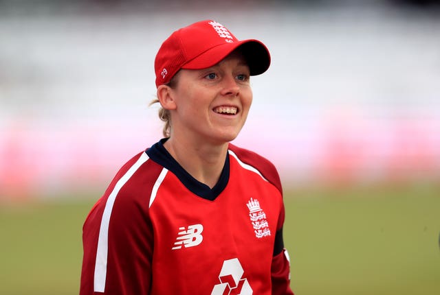 England's captain Heather Knight will play for London Spirit in the Hundred
