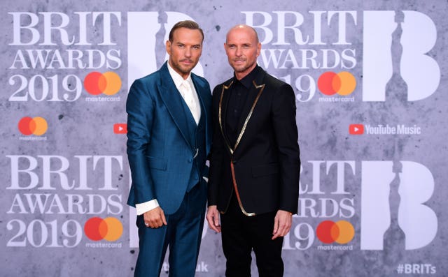 Bros at the Brits