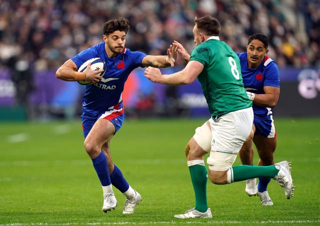 France fly-half Romain Ntamack claimed Ireland are