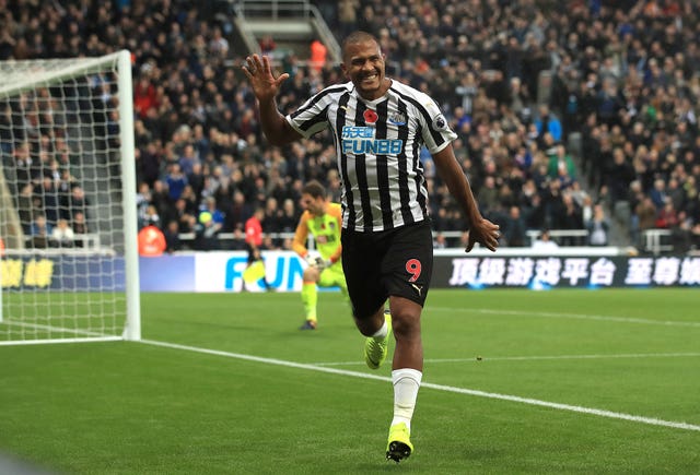 Striker Salomon Rondon shone for Newcastle during a season-long loan spell