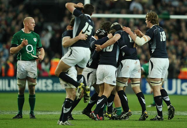 Scotland's only win in Ireland  in the Six Nations was at Croke Park in 2010