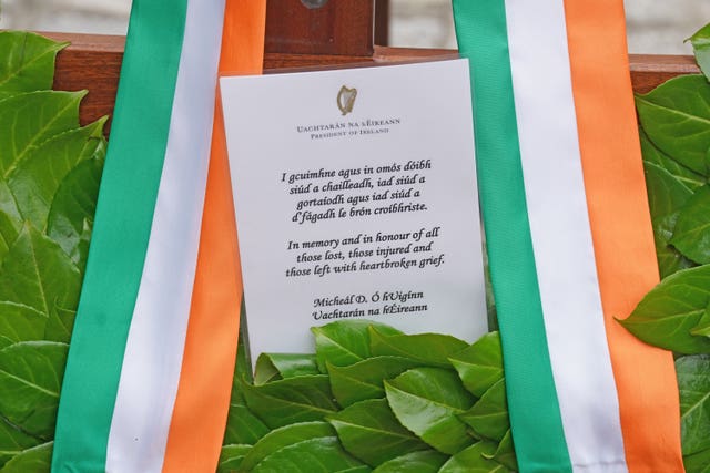 Dublin and Monaghan Bombing 50th anniversary