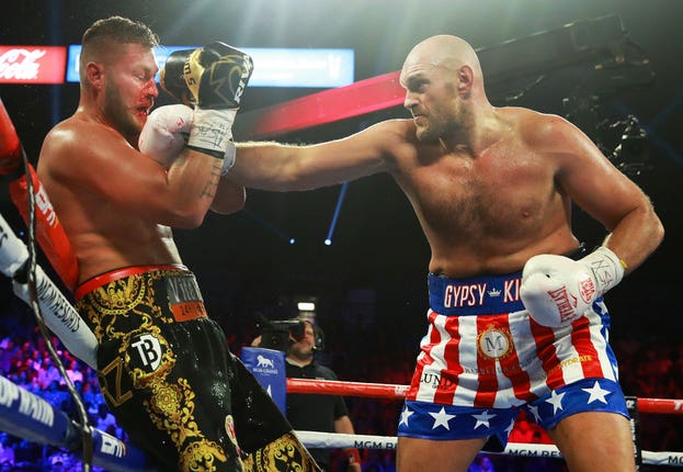 Tom Schwarz was no match for Fury in June