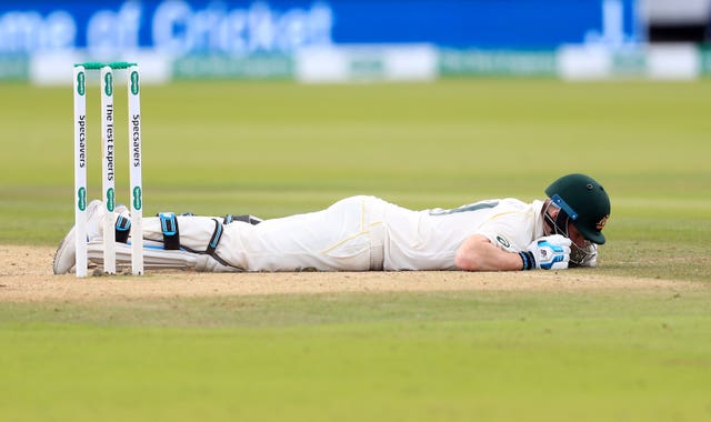 Smith was hit by Jofra Archer at Lord's
