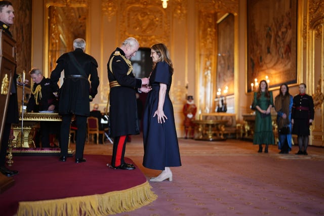 Emma Bridgwater is made a Dame at Windsor Castle