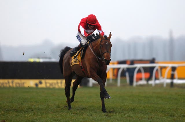 Ballyandy won the Betfair Hurdle in 2017