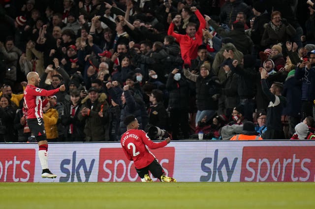 Southampton v Manchester City – Premier League – St Mary’s Stadium
