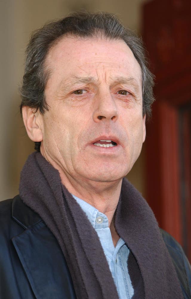 According to reports, former EastEnders star Leslie Grantham is fighting for his life in hospital (Yui Mok/PA) 