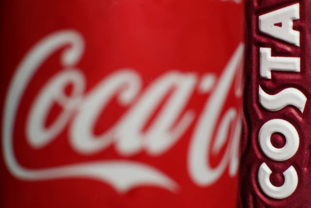 Costa Coffee and Coca-Cola logos