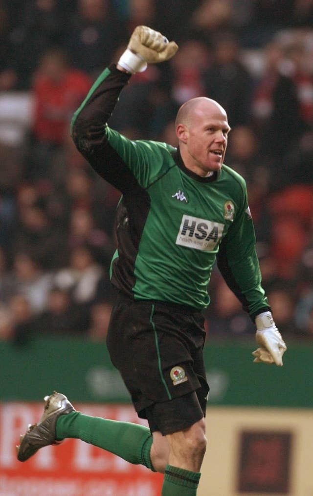 Brad Friedel was on target for Blackburn in 2004