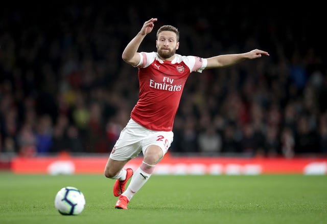 Arsenal defender Shkodran Mustafi had a bad day against Palace