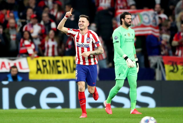 Saul Niguez scored the only goal of the game