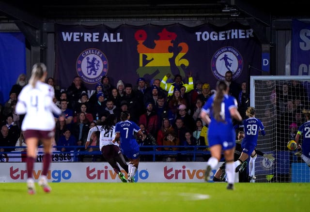 Khadija Shaw scores