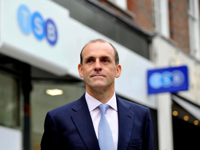TSB chief executive Paul Pester apologised for the IT problems and said no-one would be left out of pocket (Nick Ansell/PA)
