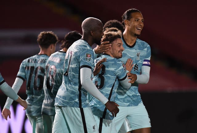 Curtis Jones shines as Liverpool thrash Lincoln to set up Arsenal showdown