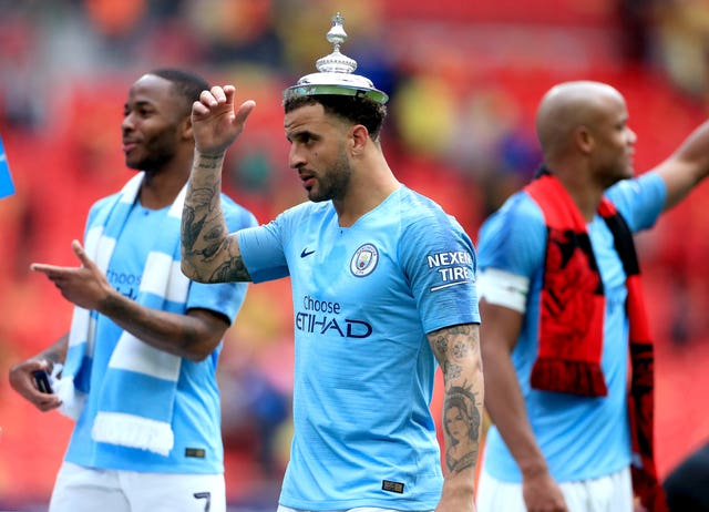 Walker joined City from Tottenham in a £45million deal