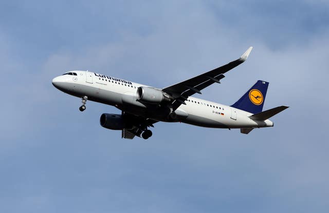 Lufthansa plane
