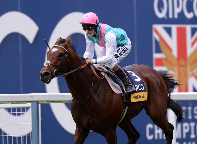 Frankel retired in October 2012