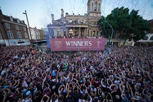 West Ham United Parade