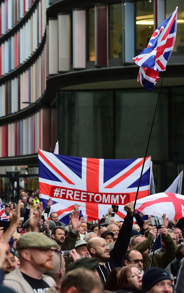 Tommy Robinson court case