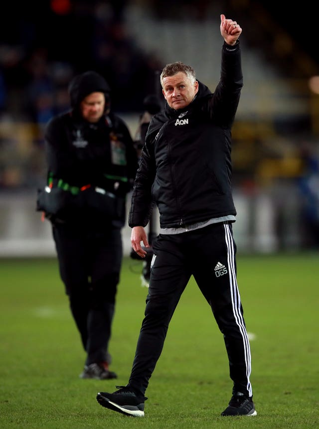 United manager Ole Gunnar Solskjaer will be satisfied with an away goal