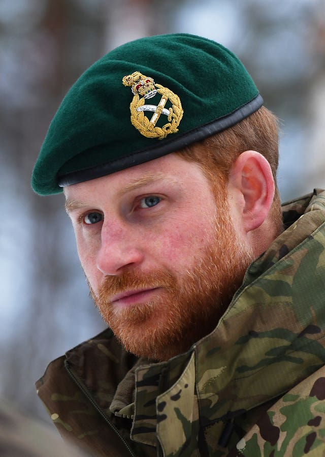Harry has lost his military patronages. Victoria Jones/PA Wire