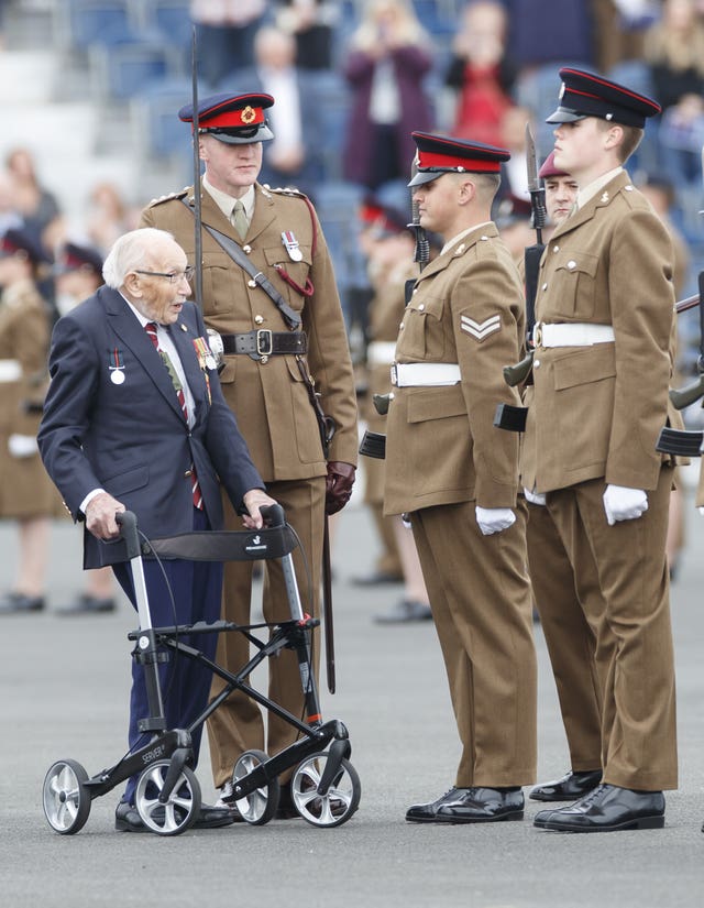 Captain Sir Tom Moore