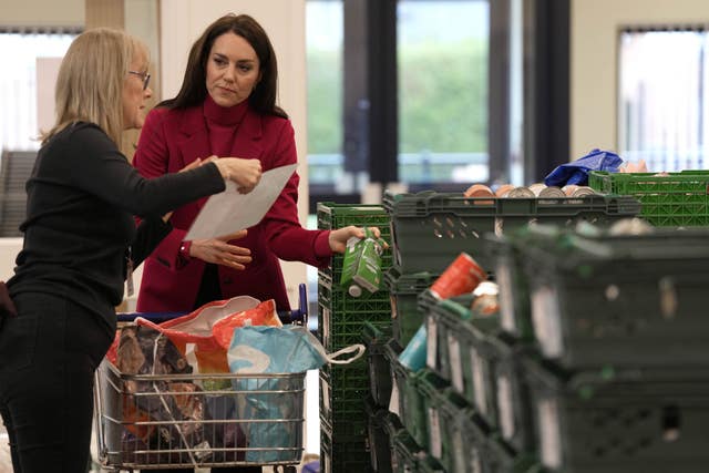 Royal visit to Windsor Foodshare