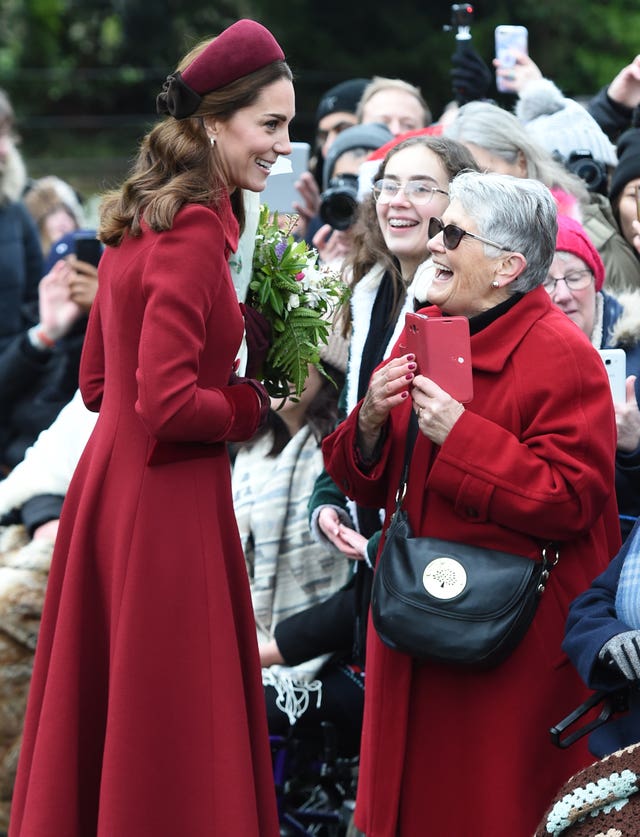 Royals attend Christmas Day Church service