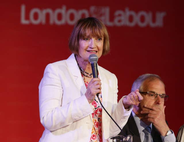 Tessa Jowell spoke emotionally about her diagnosis (Yui Mok/PA)