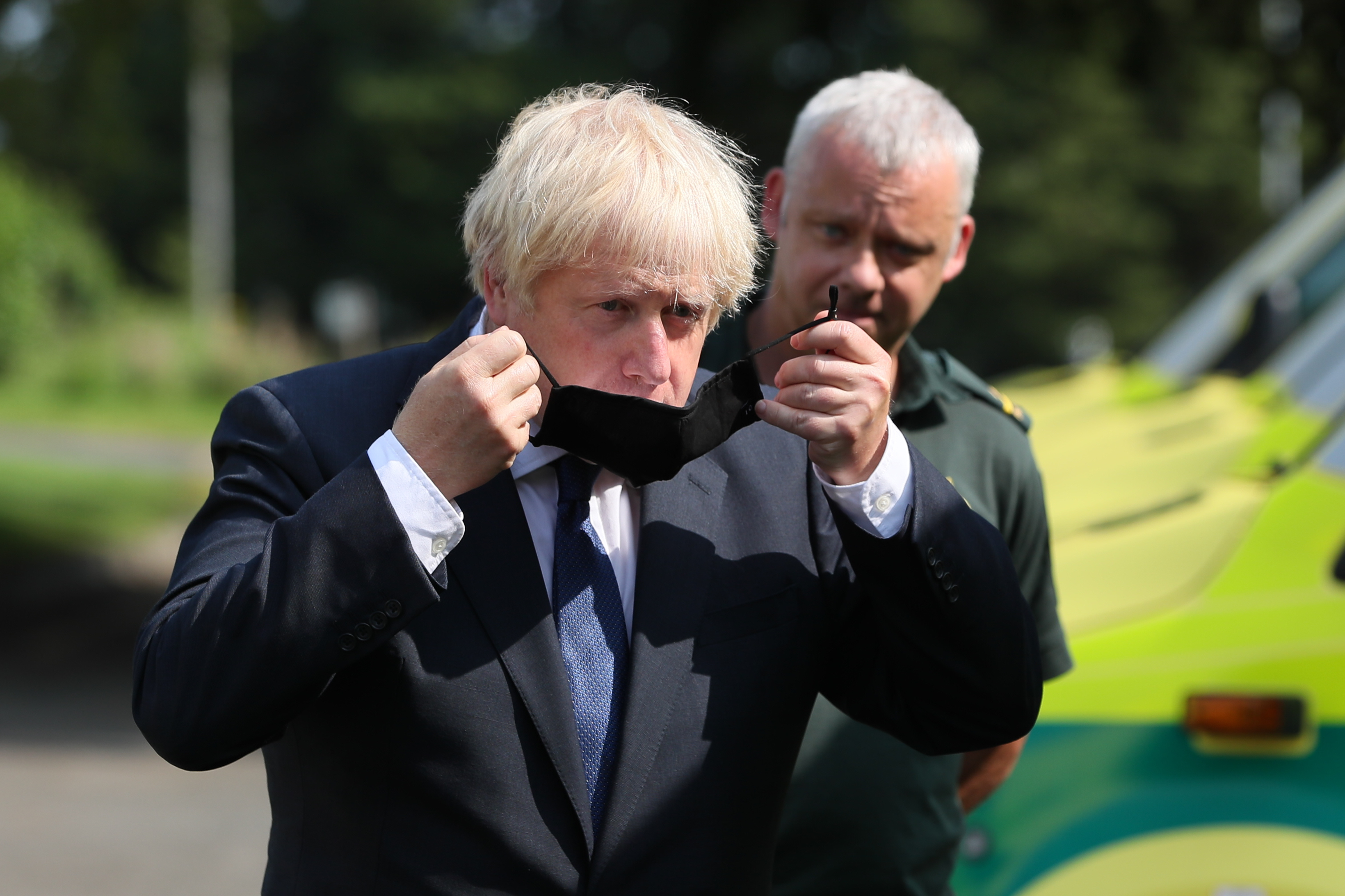 Boris Johnson visits Belfast