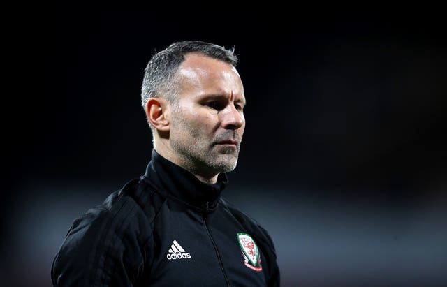 Ryan Giggs moved straight into the hotseat at Wales