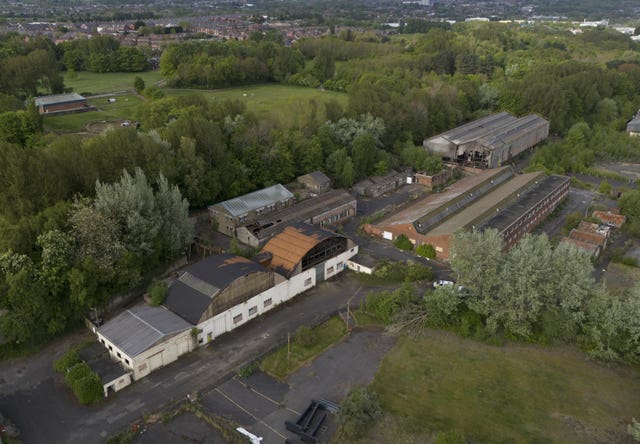 Fairfield industrial park in the Bill Quay area of Gateshead