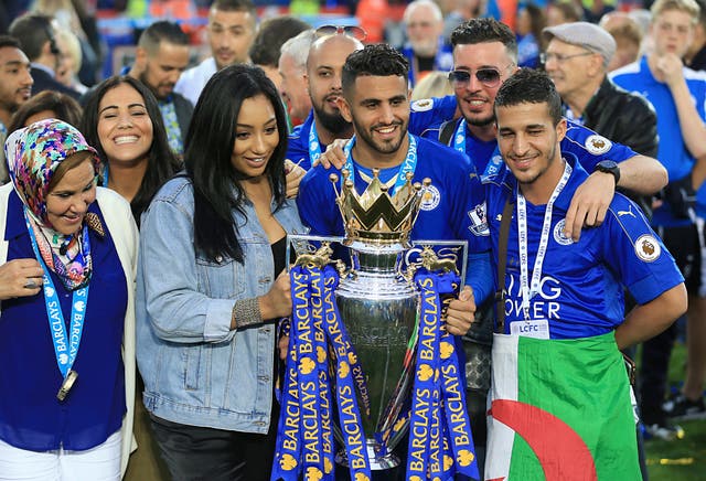 Riyad Mahrez won the Premier League with Leicester