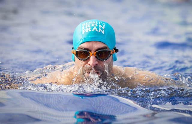 Francis Benali charity swim