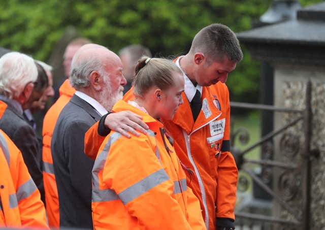 William Dunlop funeral