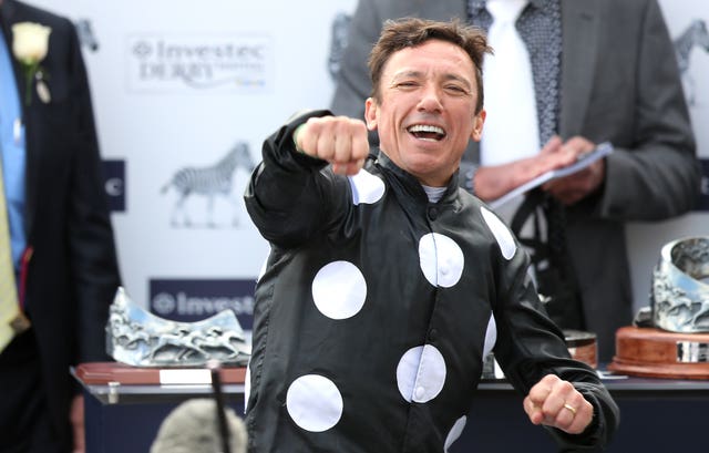 Frankie Dettori won the Oaks at Epsom on Anapurna for John Gosden