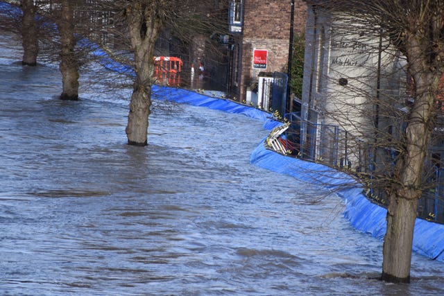Flooding in Ironbridge 