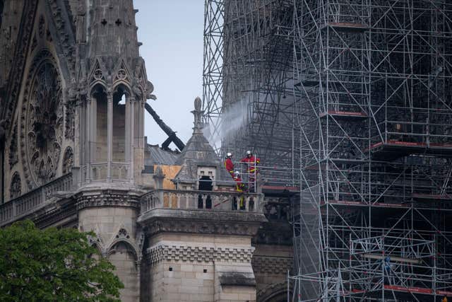 Notre Dame cathedral fire